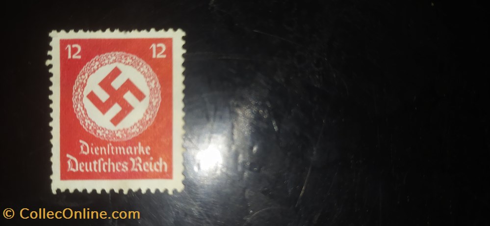 timbres europe allemagne timbre troisieme reich