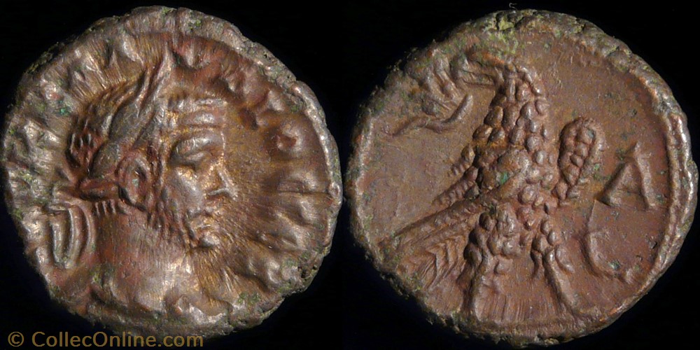 Claude II "le gothique", tetradrachme - Alexandrie monnaies antiques romaines provinciales claude ii le gothique tetradrachme alexandrie