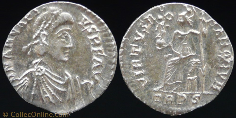 monnaie antique av jc ap romaine republicaine imperiale arcadius siliqua