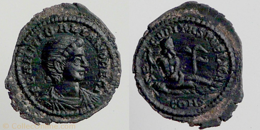 Hannibalien, AE 3 monnaie antique av jc ap romaine hannibalien ae 3