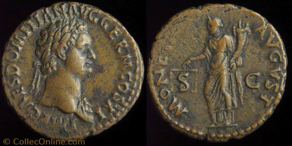monnaies antiques romaines imperiales et republicaines domitianus as