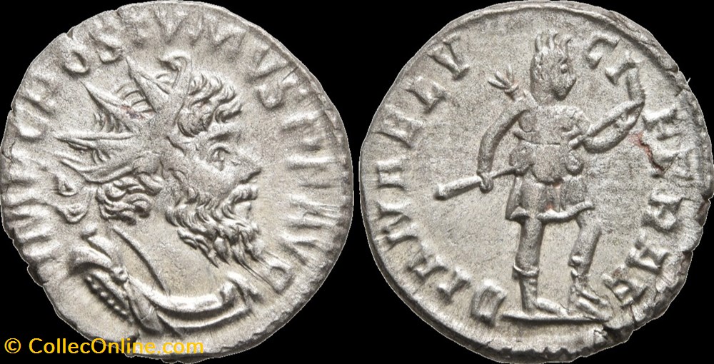 Postumus, Antoninianus monnaies antiques romaines imperiales et republicaines postumus antoninianus