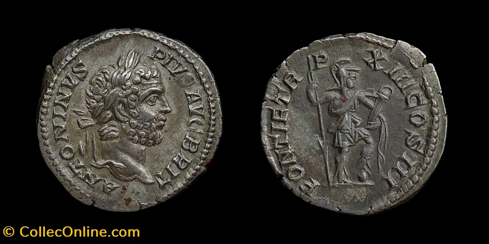 monnaies antiques romaines imperiales et republicaines caracalla denarius