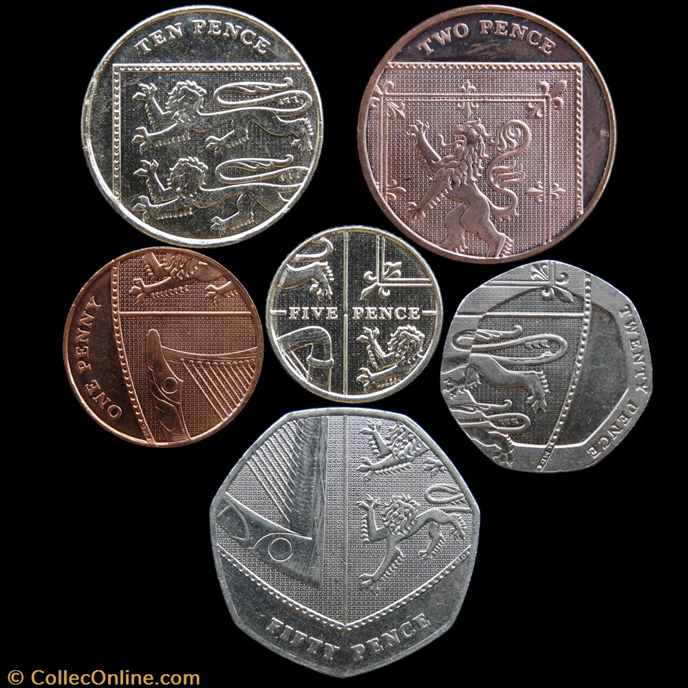 Elizabeth II (1952-2022) - nouvelle série monétaire (2008-) monnaies monde royaume uni elizabeth ii 1952 2022 nouvelle serie monetaire 2008