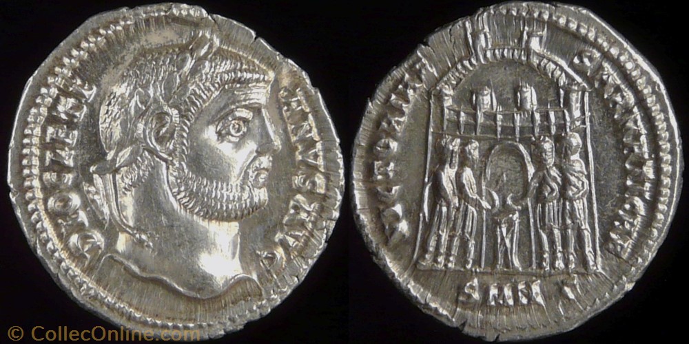 monnaies antiques romaines imperiales republicaines diocletian argenteus