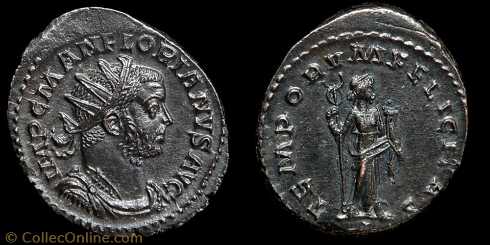 monnaie antique av jc ap romaine republicaine imperiale florianus antoninianus