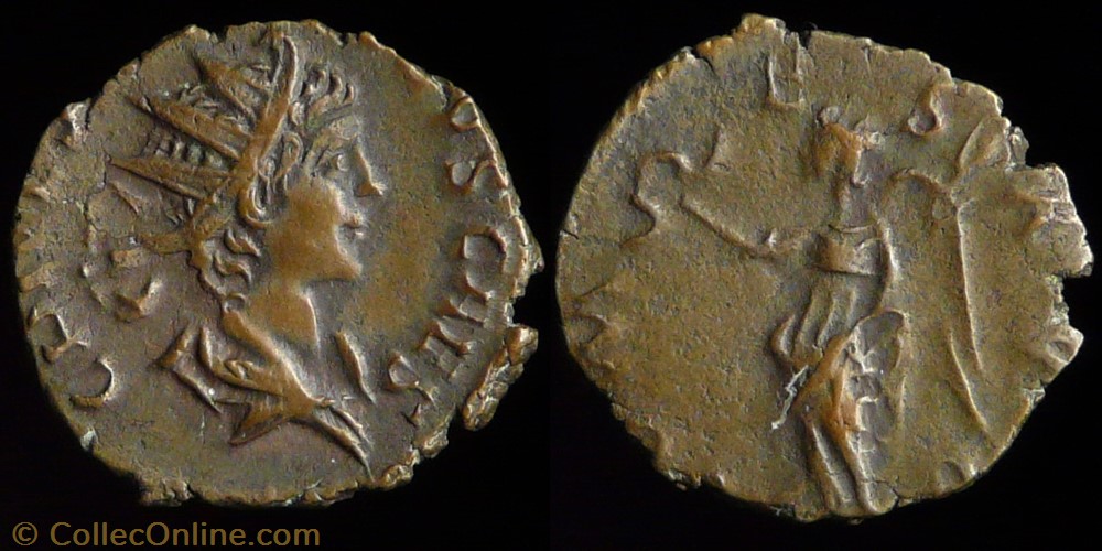 monnaie antique av jc ap romaine republicaine imperiale tetricus ii antoninianus
