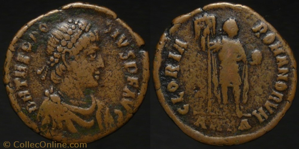 Theodosius I, AE2 monnaies antiques romaines imperiales et republicaines theodosius i ae2