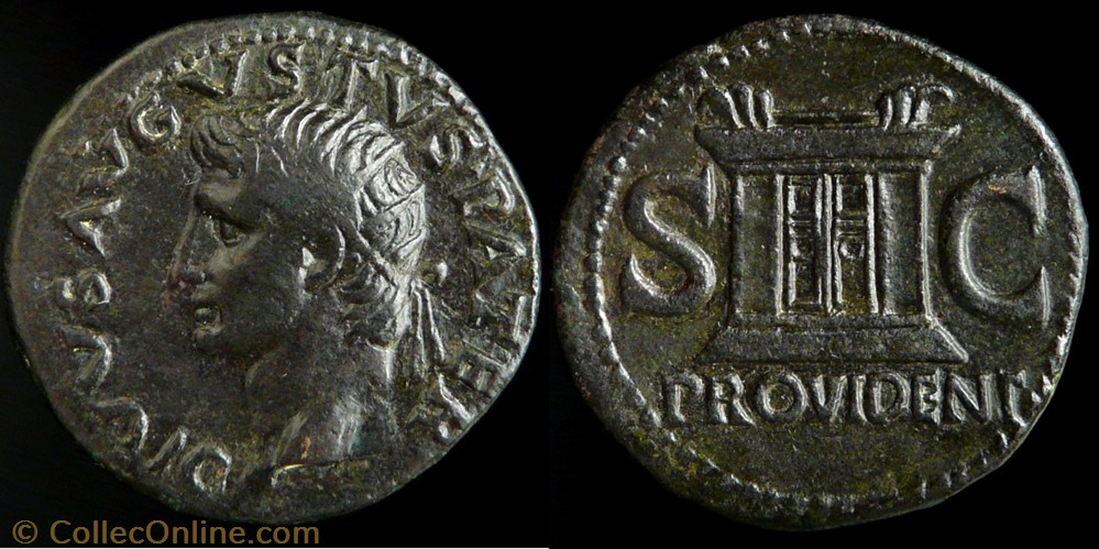 monnaies antiques romaines imperiales et republicaines augustus posthumous as
