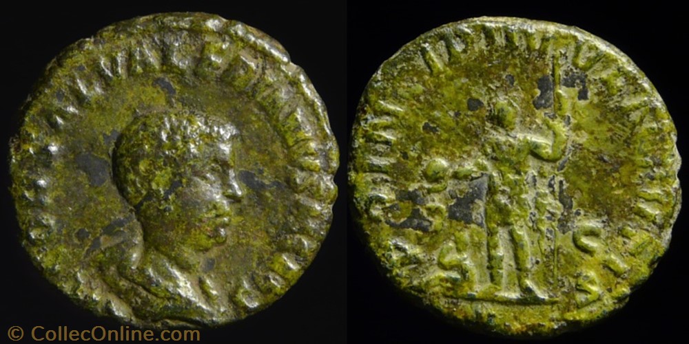 monnaies antiques romaines imperiales et republicaines saloninus middle bronze