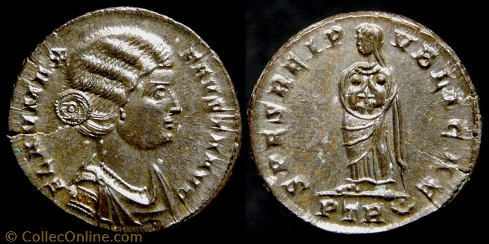 Fausta, AE3 monnaies antiques romaines imperiales et republicaines fausta ae3