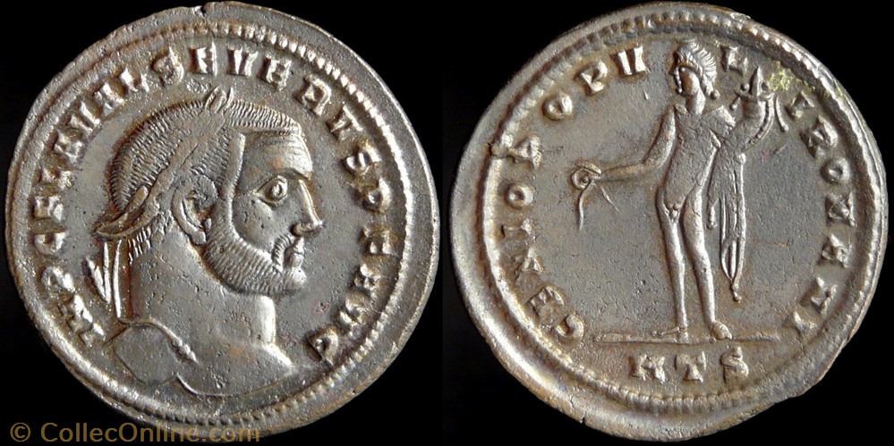 monnaie antique av jc a ap romaine republicaine imperiale severus ii follis
