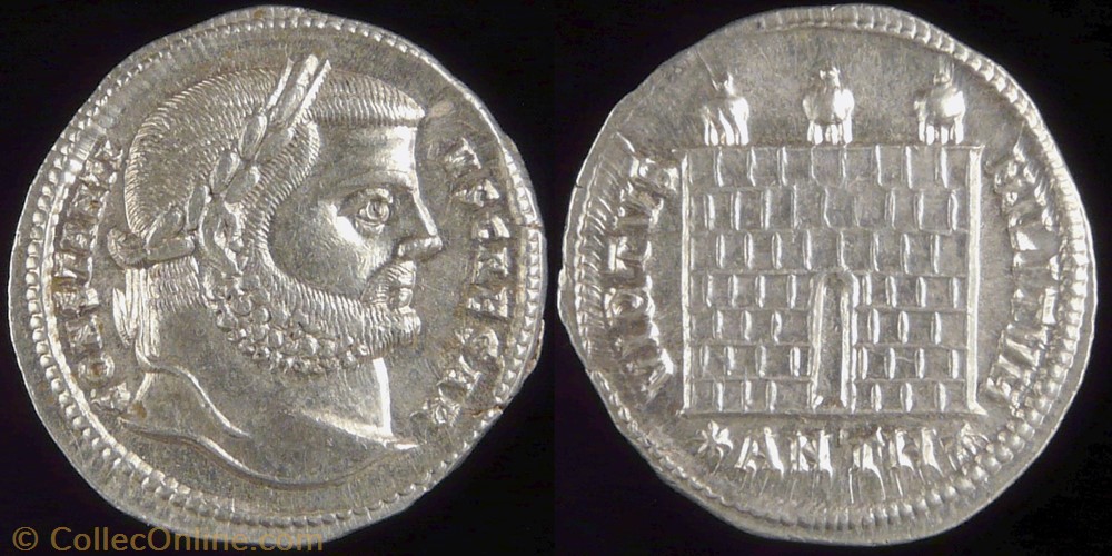Constantius, Argenteus monnaies antiques romaines imperiales et republicaines constantius argenteus