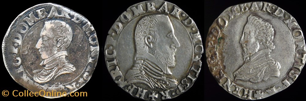 monnaies europe medievale a france feodales dombes henri ii de montpensier 1592 1608 teston 1603
