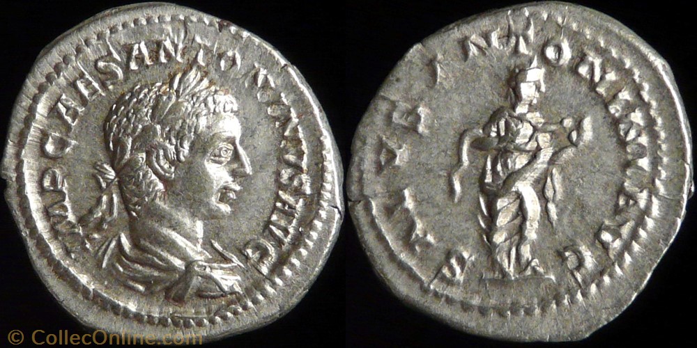 Elagabalus, Denarius coin ancient c to roman elagabalus denarius