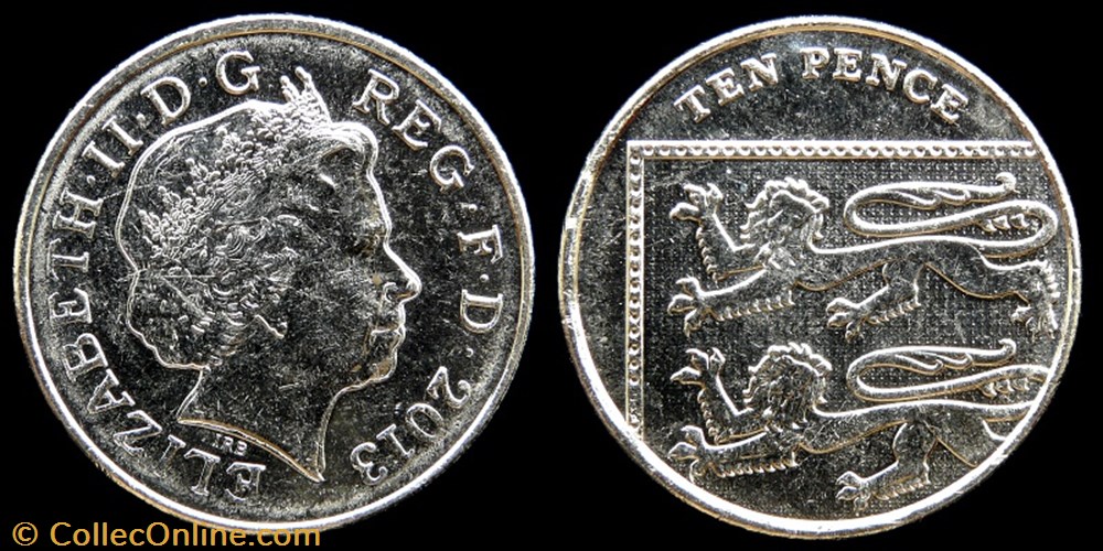 monnaies monde royaume uni elizabeth ii 1952 2022 10 pence