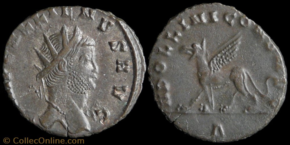 Apollini - griffon monnaies antiques romaines imperiales et republicaines apollini griffon