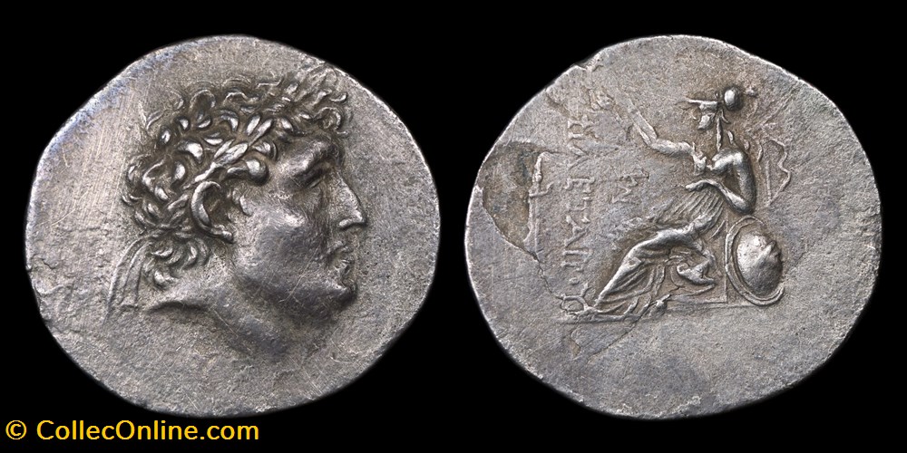 Kingdom of Pergamum, Eumenes II. 197-158 BCE monnaies antiques grecques kingdom of pergamum eumenes ii 197 158 bce