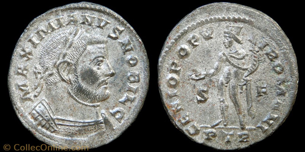 Galerius, Follis monnaies antiques romaines imperiales et republicaines galerius follis