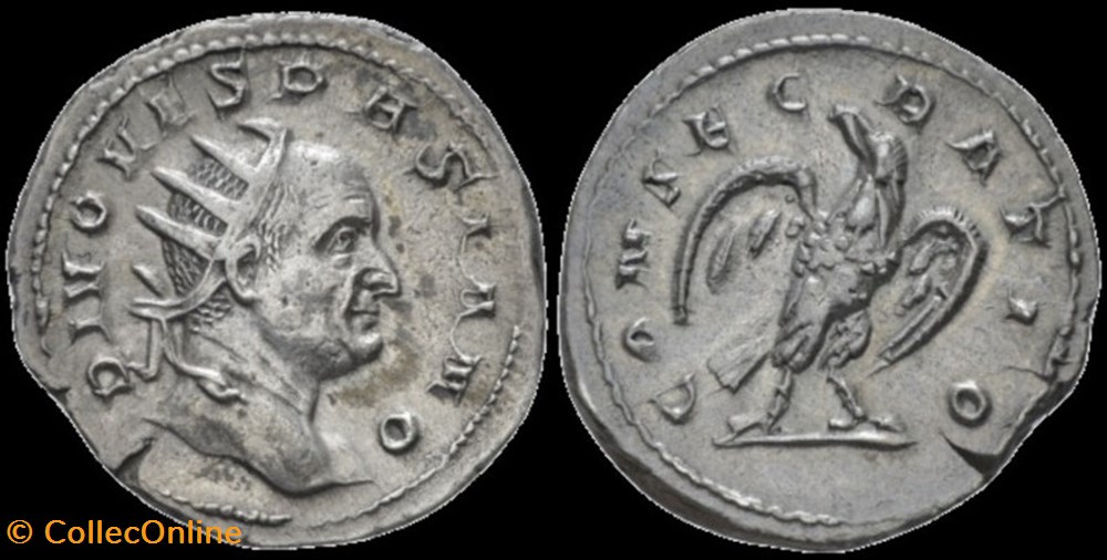 Vespasianus, Antoninianus monnaies antiques romaines imperiales et republicaines vespasianus antoninianus