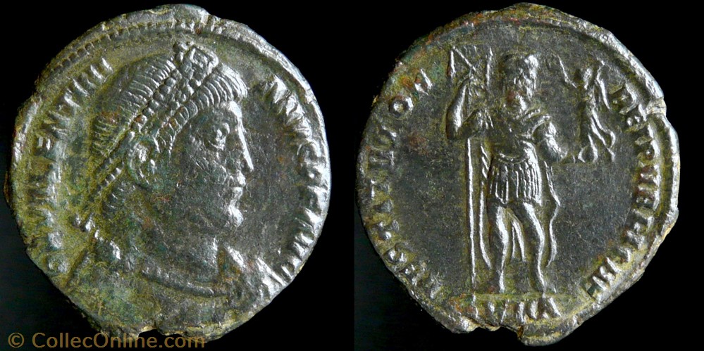 Valentinian I, AE1 monnaie antique av jc ap romaine republicaine imperiale valentinian i ae1