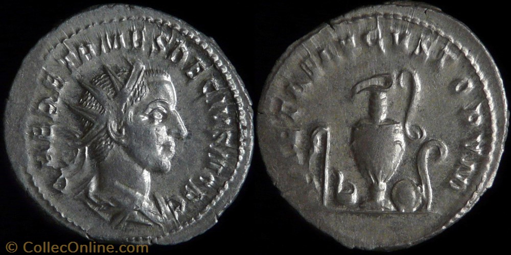 Herennius Etruscus, Antoninianus monnaies antiquite av jc ap romaines republicaines imperiales herennius etruscus antoninianus