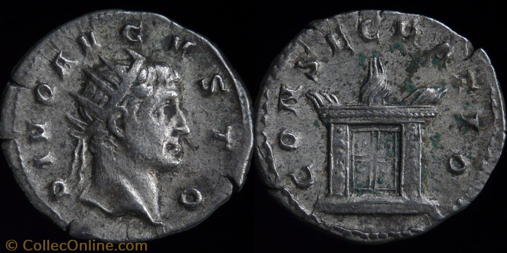 Augustus, Antoninianus monnaies antiquite av jc ap romaines republicaines imperiales augustus antoninianus