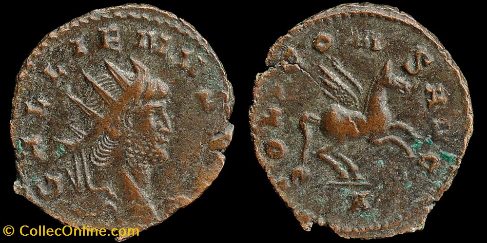 Soli - pégase à droite monnaies antiques romaines imperiales et republicaines soli pegase a droite