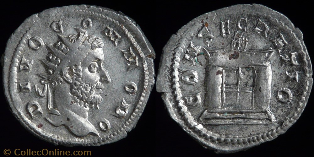 Commodus, Antoninianus monnaies antiques romaines imperiales et republicaines commodus antoninianus