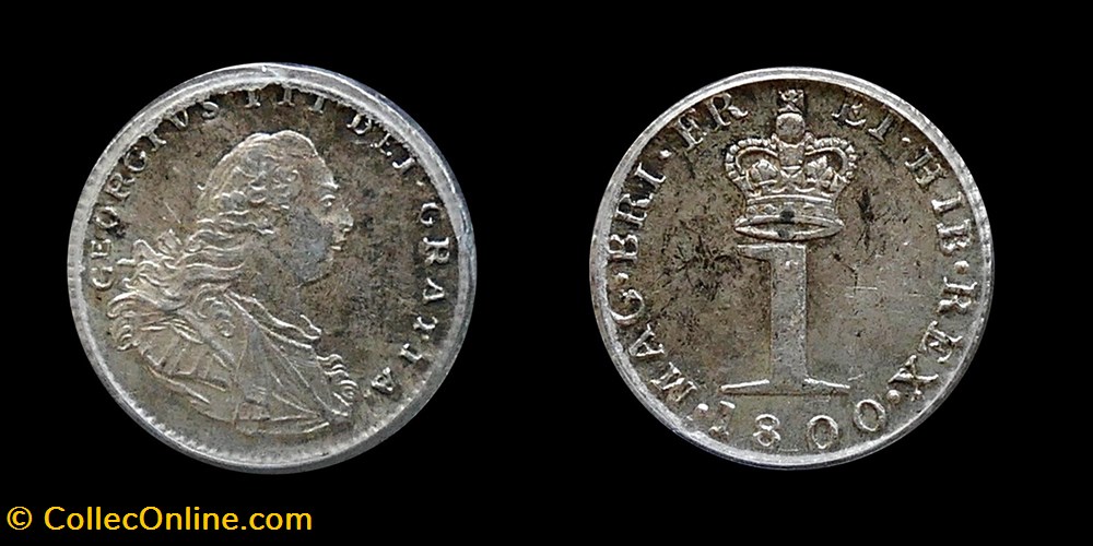 George III (1760-1820) - Maundy penny monnaies monde george iii 1760 1820 maundy penny