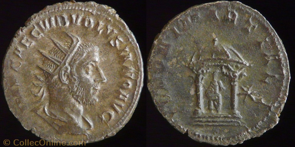 Volusian, Antoninianus monnaies antiques romaines imperiales et republicaines volusian antoninianus