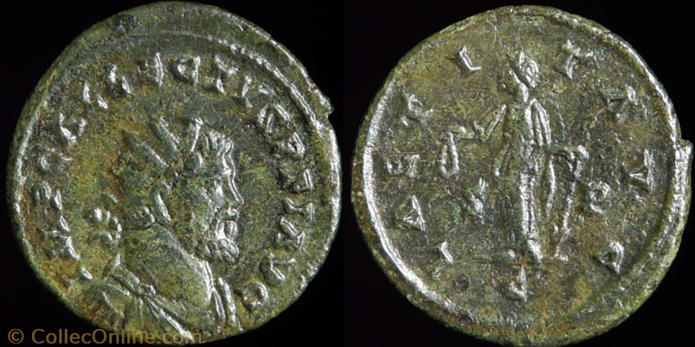 Allectus, Antoninianus monnaie antique av jc ap romaine republicaine imperiale allectus antoninianus