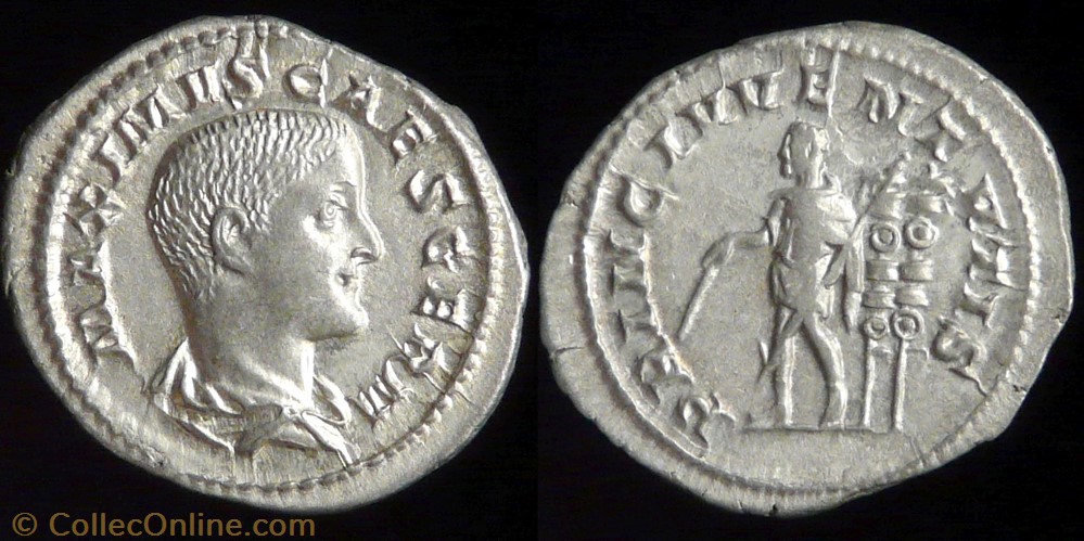 Maximus, Denarius coin ancient b c to roman maximus denarius