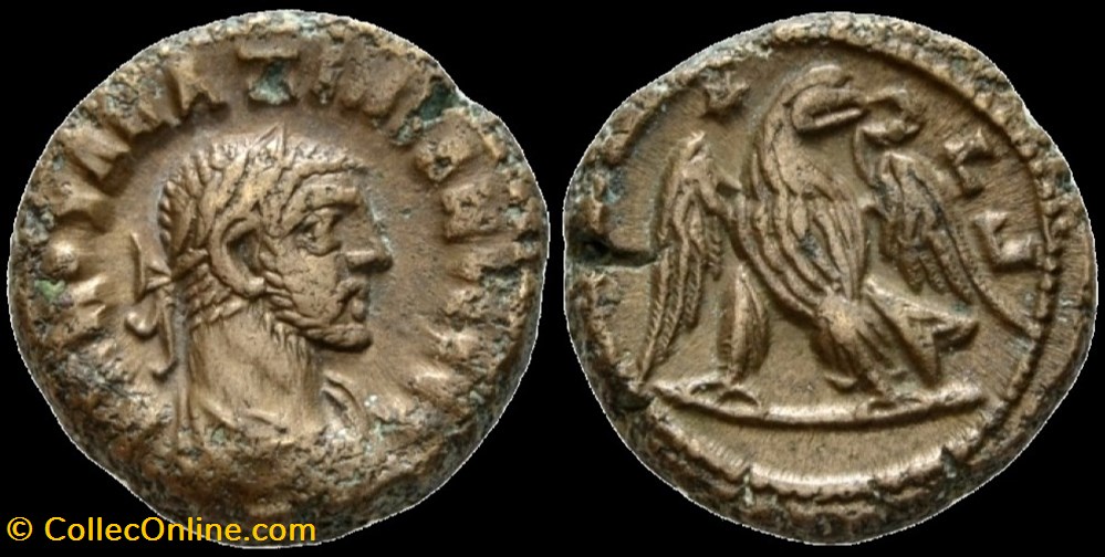 monnaies antiques romaines provinciales maximien hercule tetradrachme alexandrie