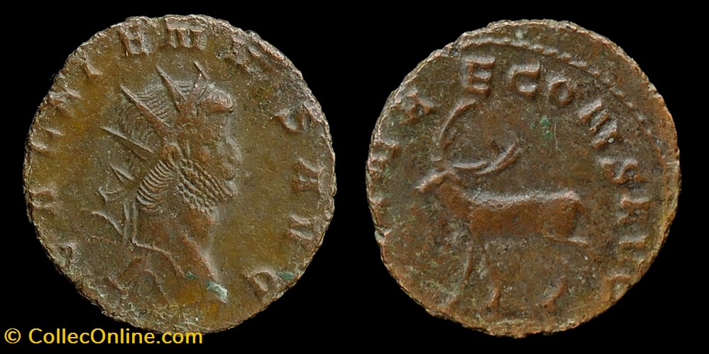 Dianae - cerf à gauche monnaies antiques romaines imperiales et republicaines dianae cerf a gauche