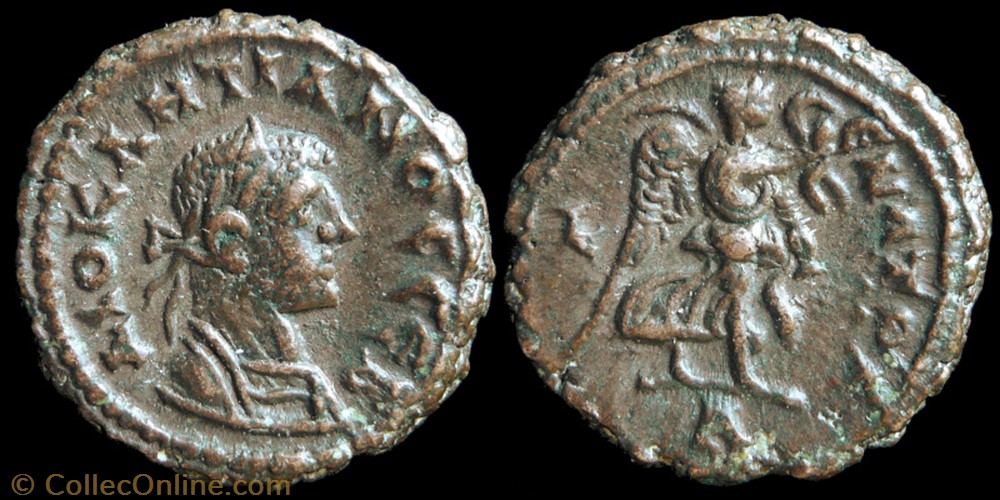 Diocletien, tetradrachme - Alexandrie monnaies antiques romaines provinciales diocletien tetradrachme alexandrie