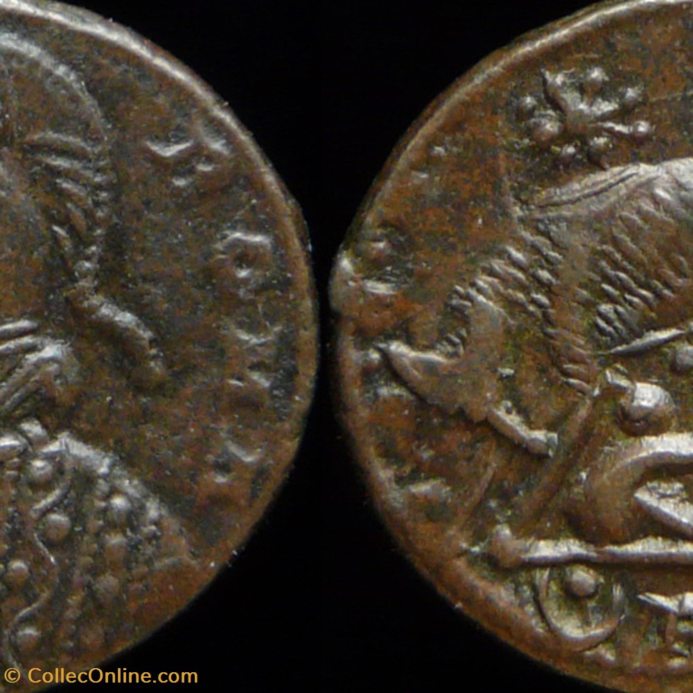 monnaies antiques romaines imperiales et republicaines urbs roma ae 3