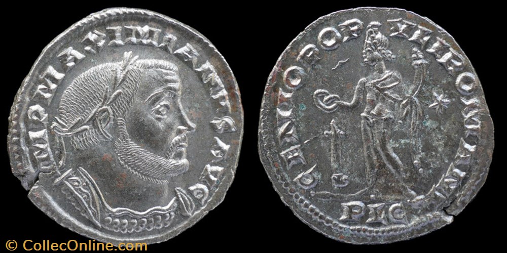 Maximianus, Follis monnaie antique av jc ap romaine republicaine imperiale maximianus follis