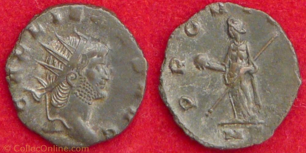 Gallienus, Antoninianus coin ancient b c roman gallienus antoninianus