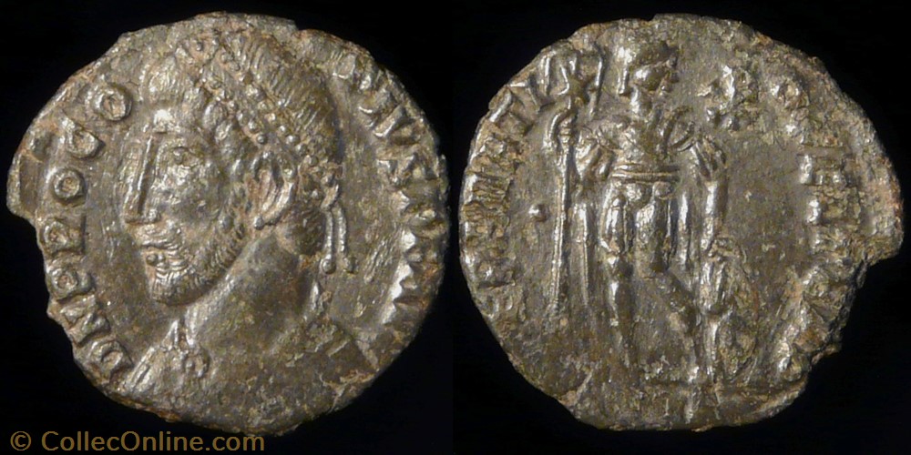 Procopius, AE3 monnaie antique av jc ap romaine republicaine imperiale procopius ae3