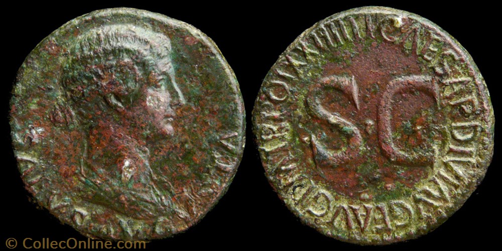 monnaies antiques romaines imperiales et republicaines livia ad 29 dupondius