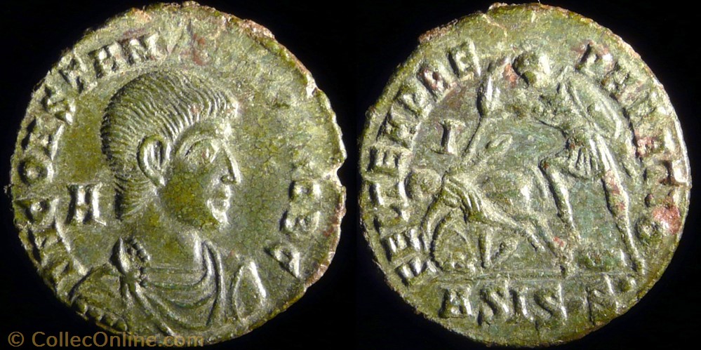 Constantius Gallus, AE2 monnaie antique av jc ap romaine republicaine imperiale constantius gallus ae2