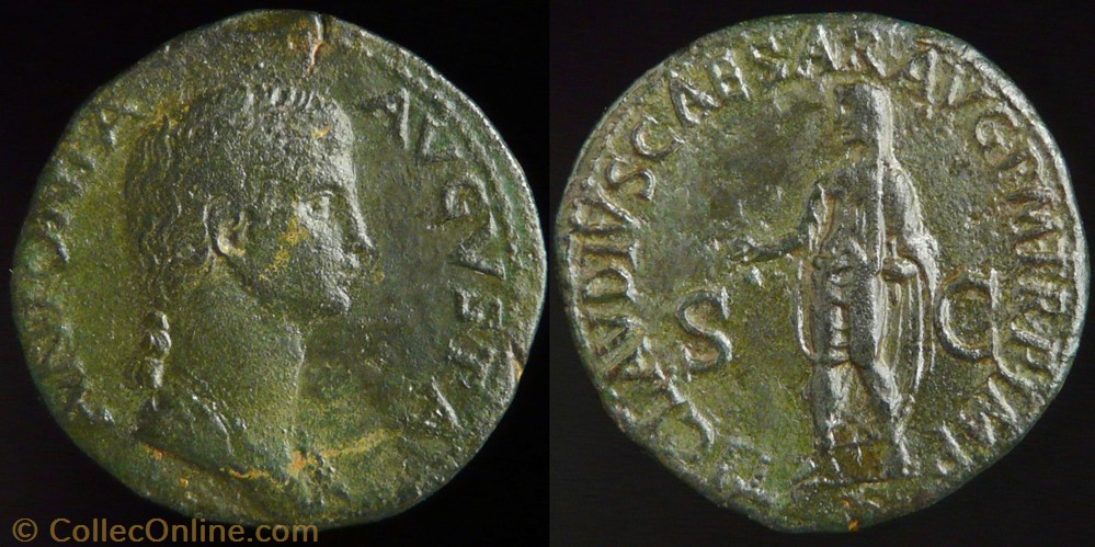 Antonia, As monnaie antique av jc ap romaine republicaine imperiale antonia as