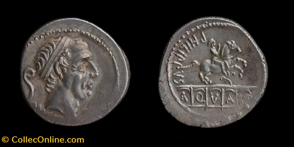 L. Marcius Philippus, denarius - Münzen - Antike - Römische - Imperial ...