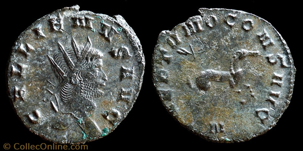 Neptvno - hippocampe monnaie antique av jc ap romaine imperiale neptvno hippocampe