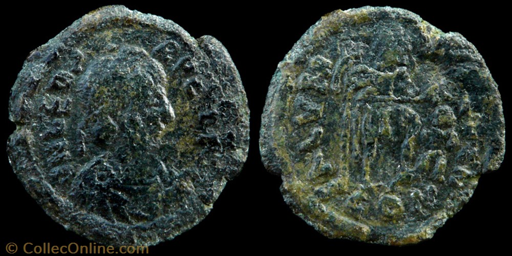 Leo I. (457-474 AD). AE2 monnaie antique av jc ap romaine republicaine imperiale leo i 457 474 ad ae2