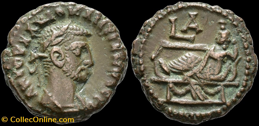monnaies antiques romaines provinciales diocletien tetradrachme alexandrie