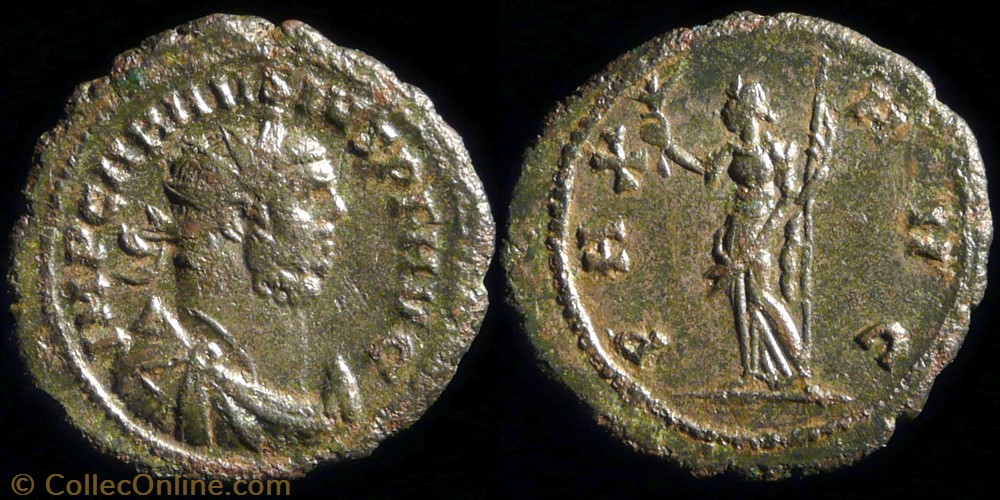 Carausius, Antoninianus coin ancient b roman carausius antoninianus