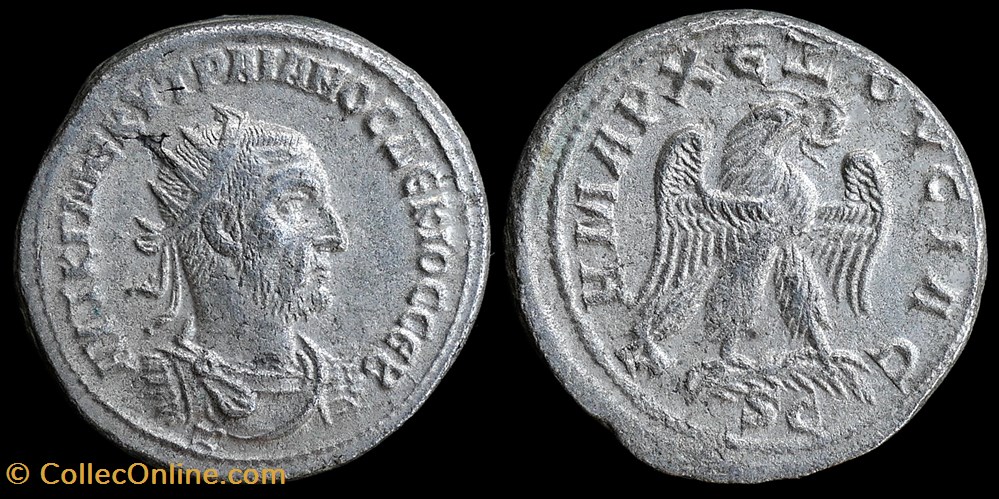 Trajan Dèce, tetradrachme - Antioche monnaies antiquite av jc ap romaines provinciales trajan dece tetradrachme antioche