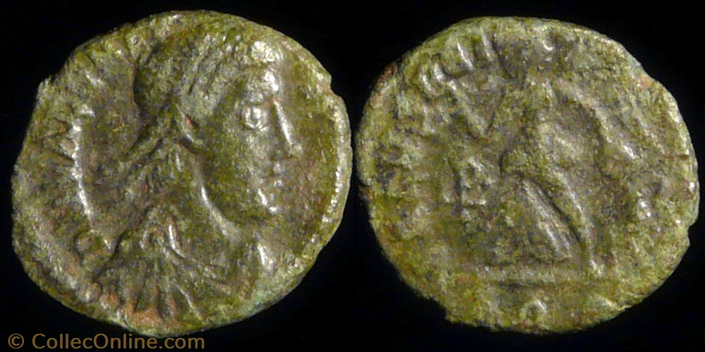 Valentinianus II, AE4 monnaies antiques romaines imperiales et republicaines valentinianus ii ae4